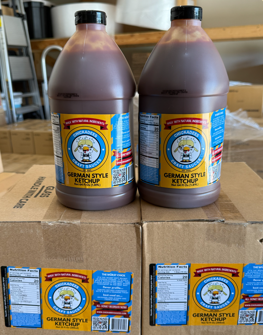1/2 Gallon German-Style Ketchup