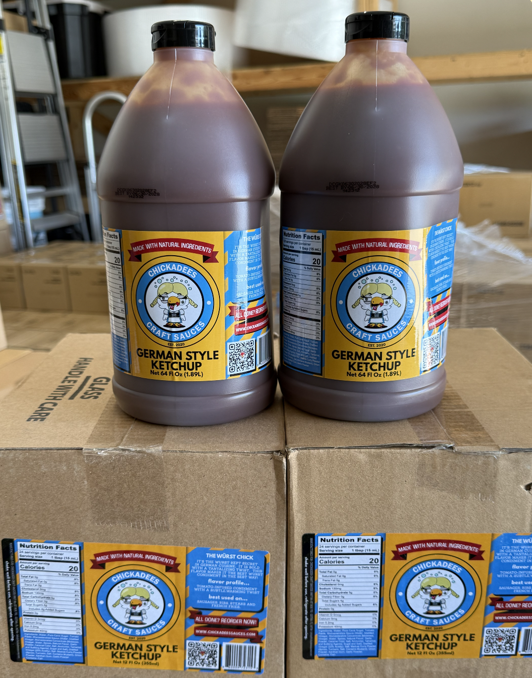 1/2 Gallon German-Style Ketchup