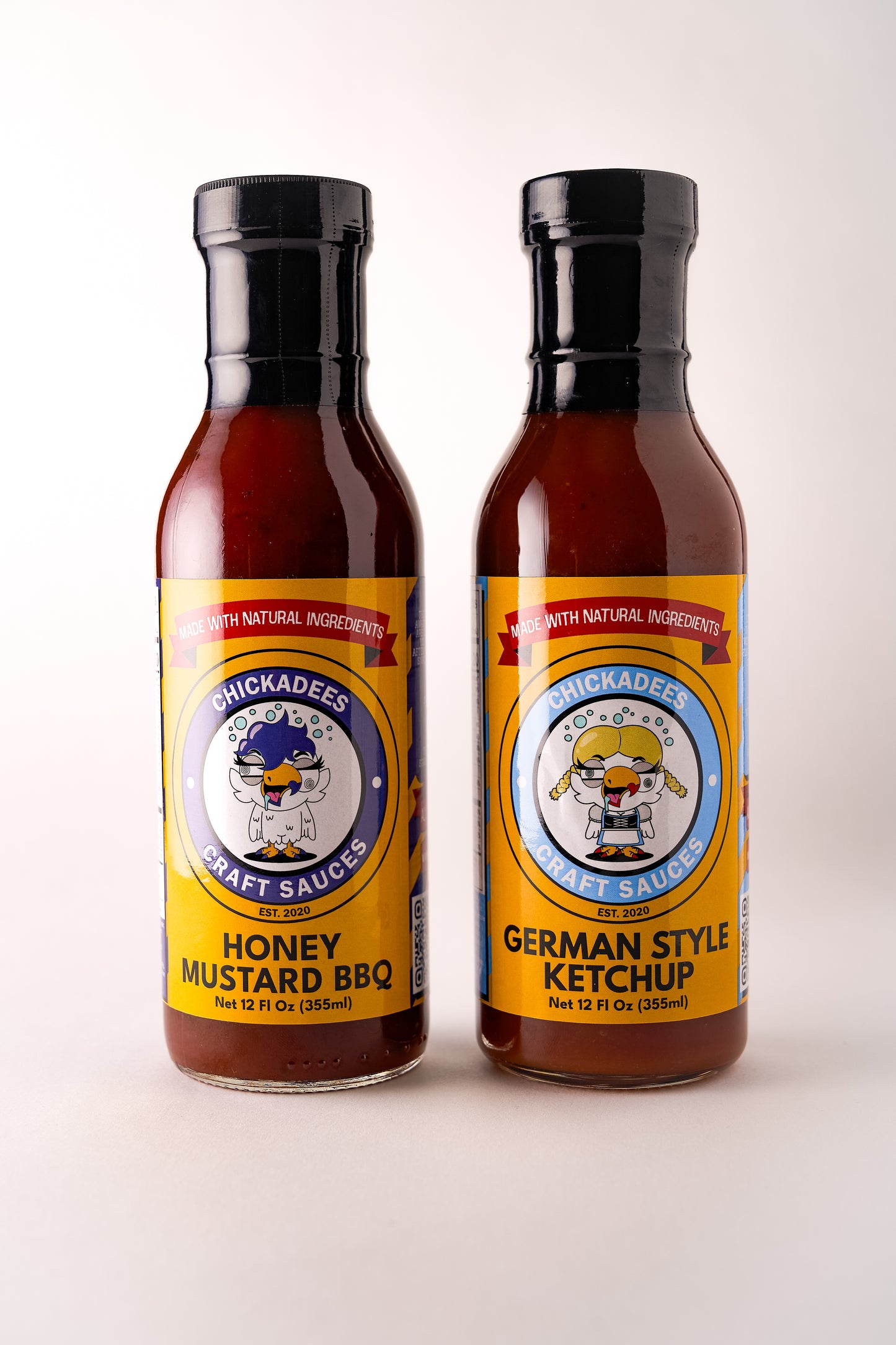 2 Pack - Honey Mustard BBQ and German Ketchup