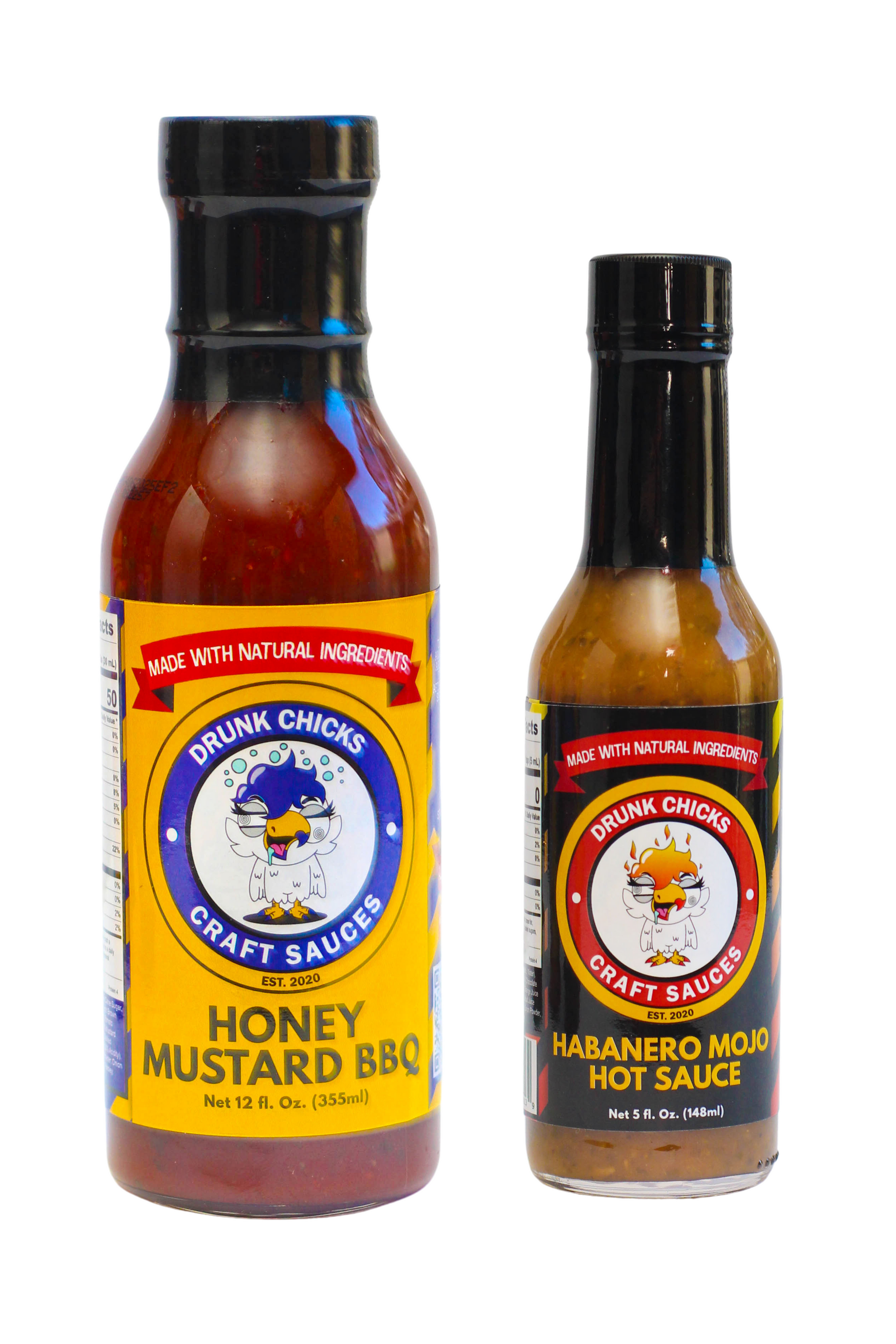 Honey Mustard and BBQ Sauce | Drunk Chicks Craft Sauces