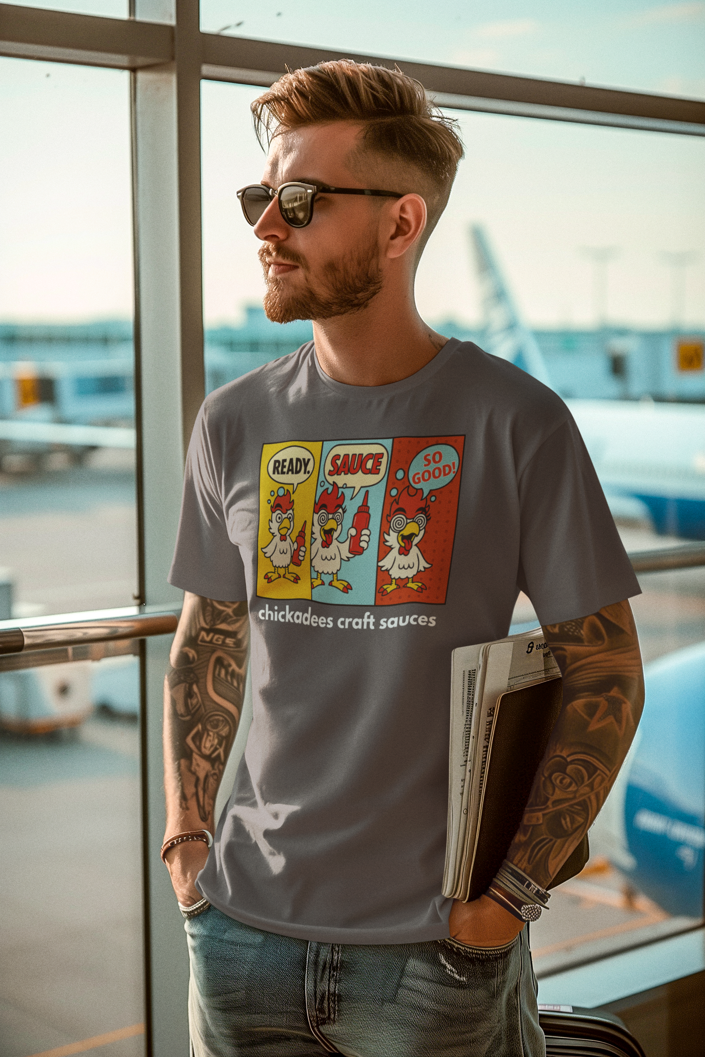 Ready. Sauce. So Good! Chickadees Graphic Tee