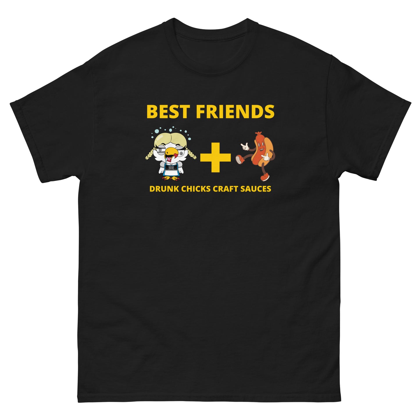 Short Sleeve Graphic Tees | Classic Tee | Drunk Chicks Craft Sauces